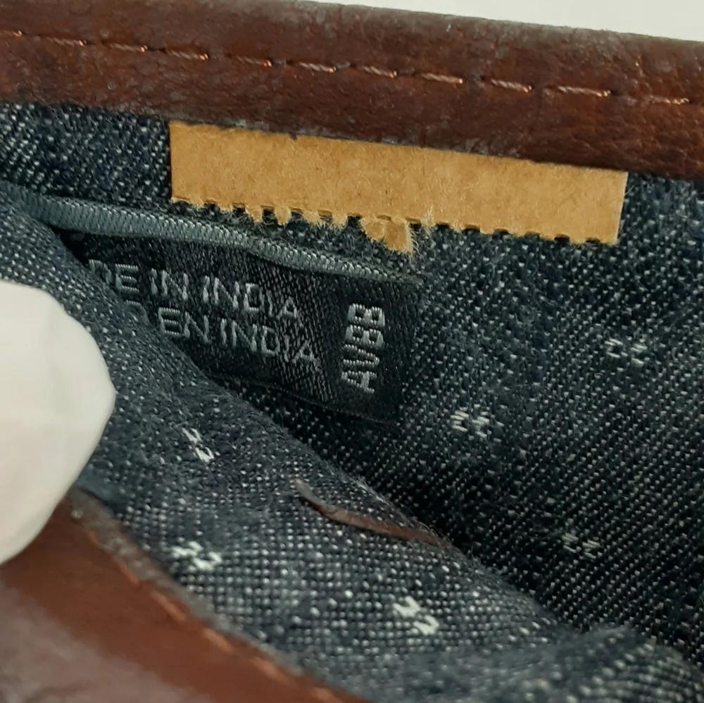 Levi's brown leather men's wallet